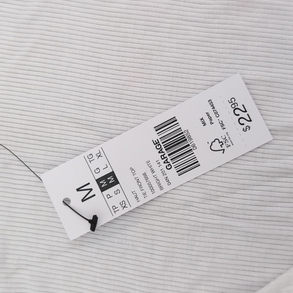 Garage white cardigan - Picture 2 of 2